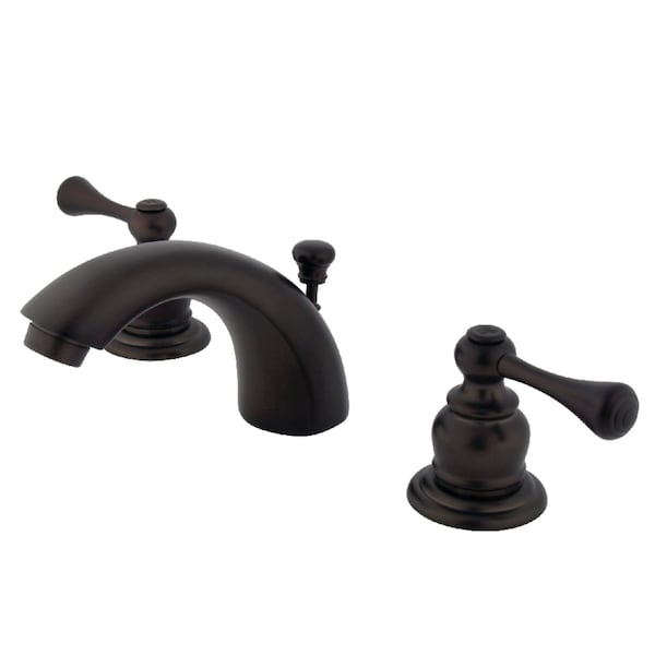 KB945BL Mini-Widespread Bathroom Faucet, Oil Rubbed Bronze